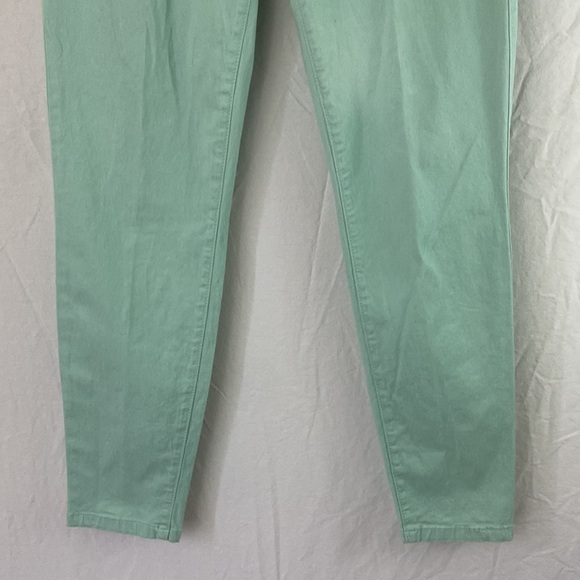 Vintage Baby Phat Light Lime Green Jeans Size 14 - Picture 3 of 9